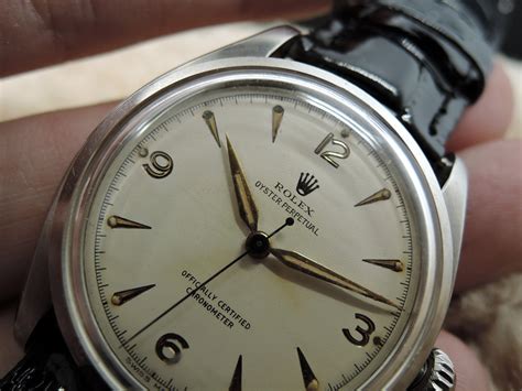 rolex bubble back for sale|rolex semi bubbleback 1952.